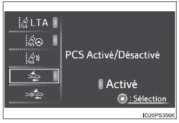 Toyota Prius: Ecran multifonction