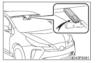 Toyota Prius: Utilisation des éclairages et des essuie-glacesUtilisation des éclairages et des essuie-glaces