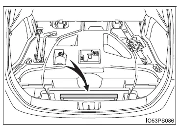 Toyota Prius: Utilisation des dispositifs de rangement