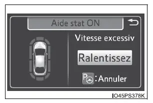 Toyota Prius: Utilisation des systèmes d'aide à la conduite