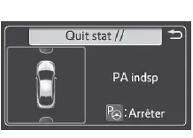 Toyota Prius: Utilisation des systèmes d'aide à la conduite